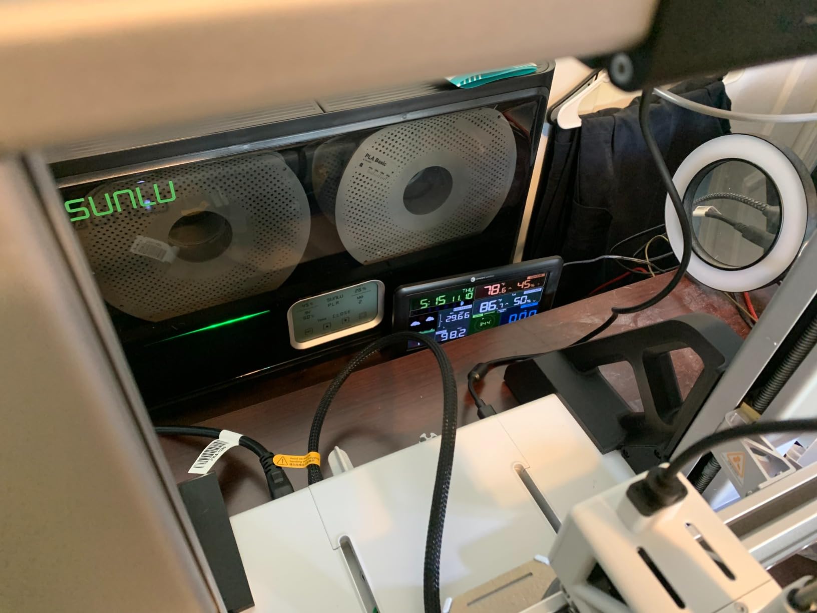 SUNLU S4 3D Printer Filament Dryer, Black customer photo 2