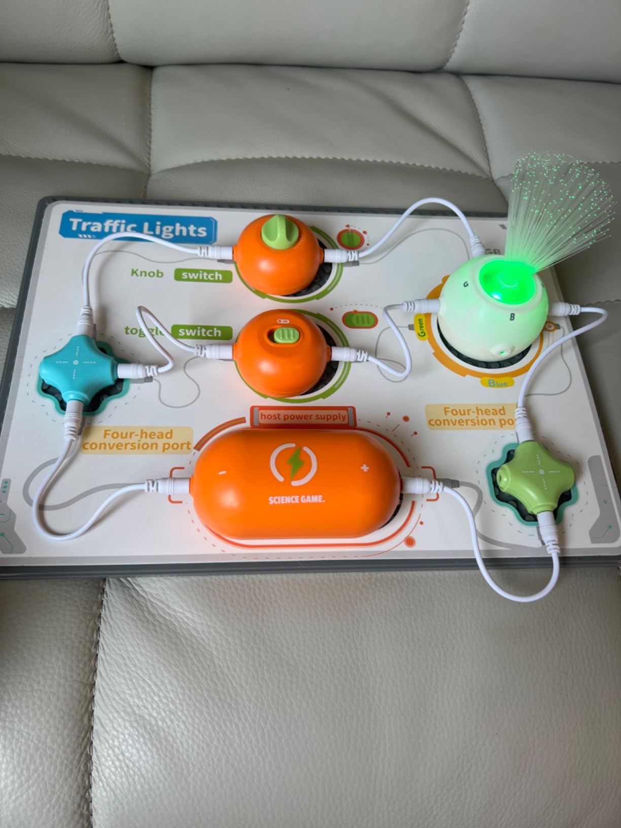 SMILESSKIDDO Science Kits Electronics STEM Kit 420+ Projects 35 Parts customer photo 1