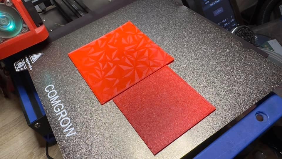 Comgrow Ender 3 V3 KE PEI Spring Steel 235x235mm, Texture PEI Sheet customer photo 2