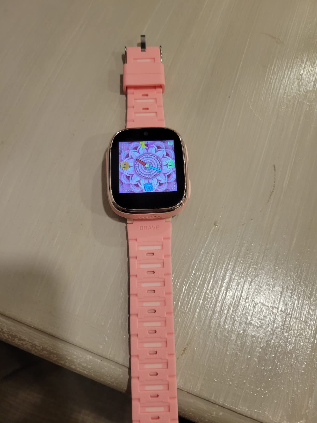 4G Kids Smart Watch Phone GPS, Smartwatch for Boys Girls Ages 4-12 Years with Video Call Chat Class Mode SOS Camera Alarm Games Parental App Touch Watch Gifts for Children (Includes SIM Card) Blue customer photo 1