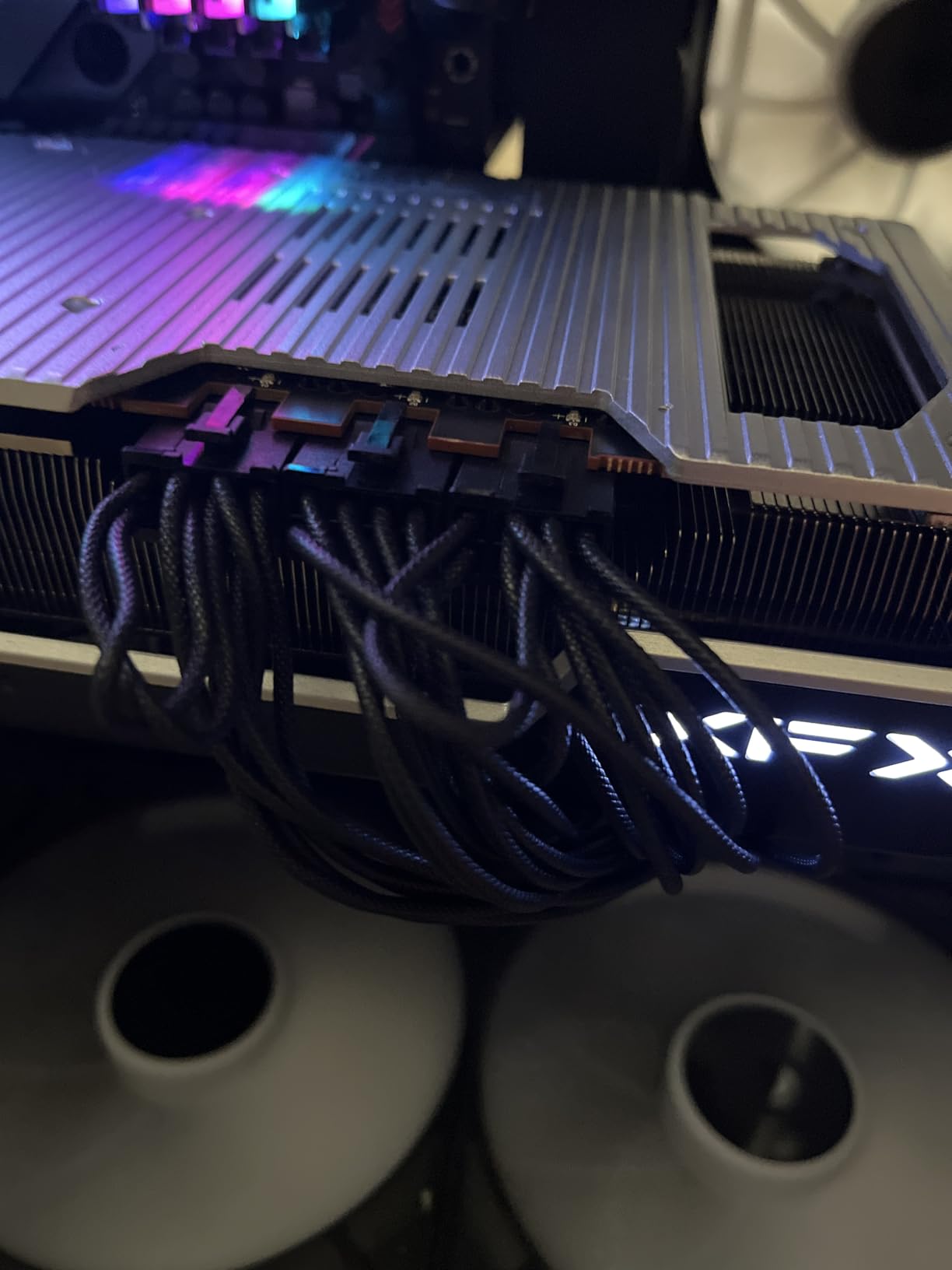 ASUS TUF Gaming 1200W Gold (1200 Watt, ATX 3.1 Compatible Fully Modular Power Supply, 80+ Gold Certified, Military-Grade Components, Dual Ball Bearing, Axial-tech Fan, PCB Coating, 10 Year Warranty) customer photo 2