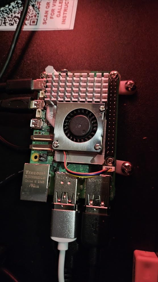 Official Pi 5 Active Cooler Compatible with Raspberry Pi 5 customer photo 1