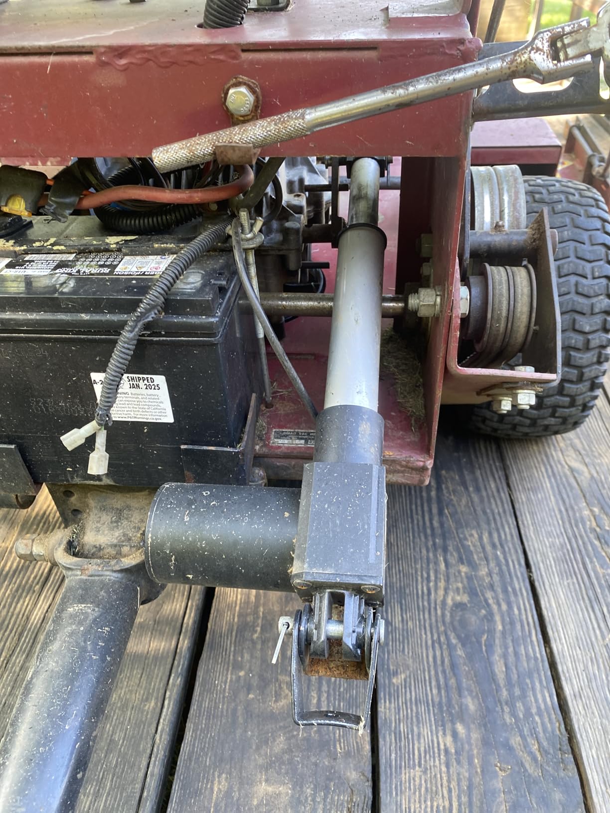 Linear Actuator 12V, 8 Inch Heavy Duty 1320lbs/6000N Linear Actuator, 0.19