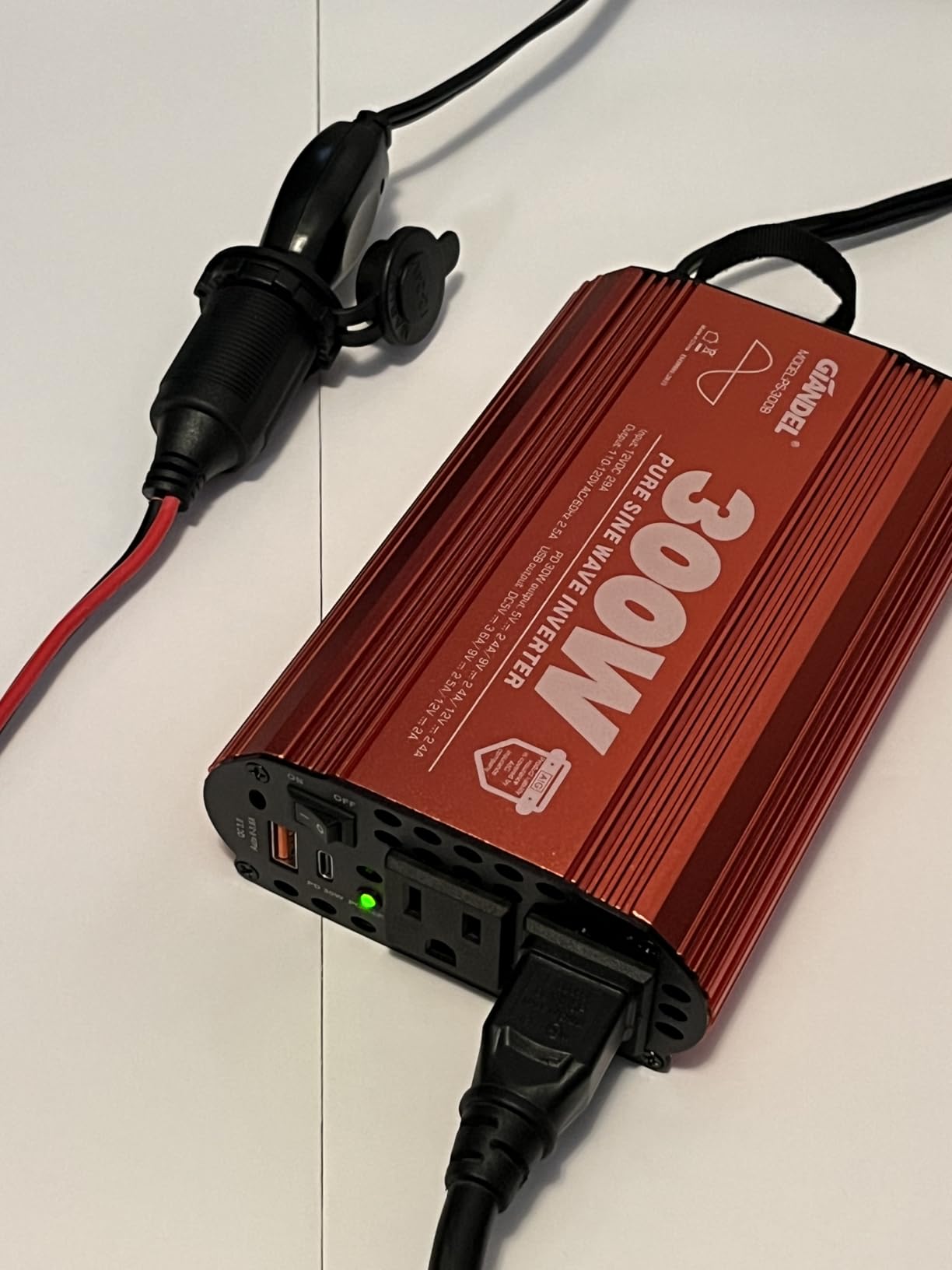 3000 W Power Inverter Pure Sine Wave,6100W Max,12V DC to 120V AC customer photo 2