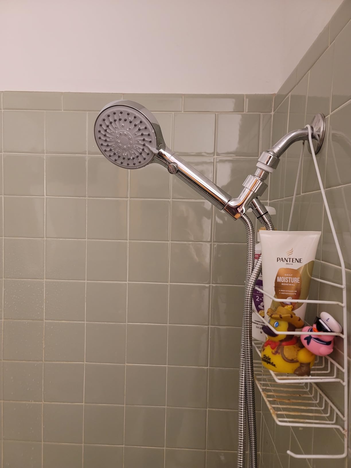 FASDUNT Shower Head with Handheld, High Pressure Showerhead with Long Hose customer photo 1