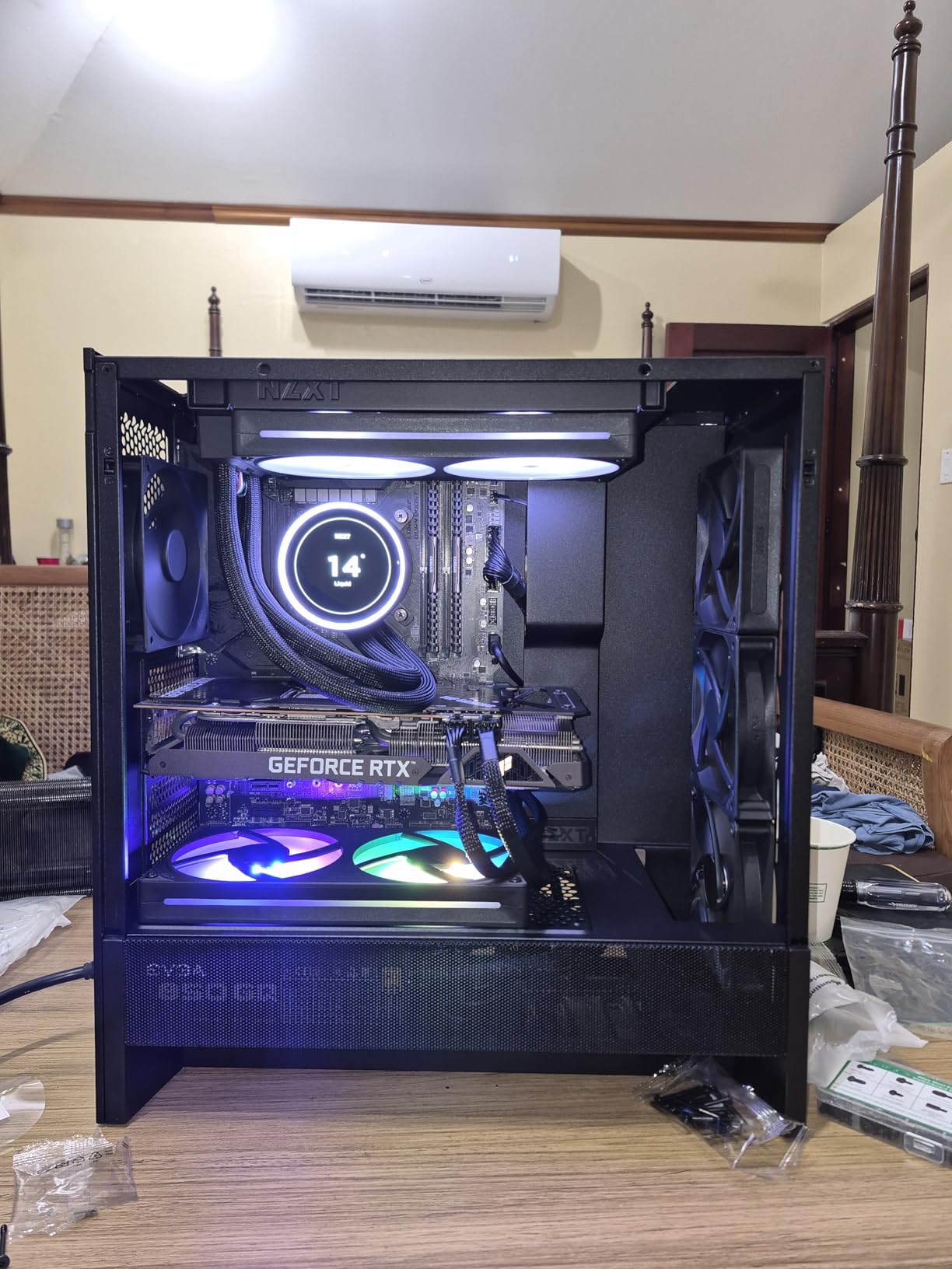 NZXT H5 Flow - Compact ATX Mid-Tower PC Case - Black customer photo 1
