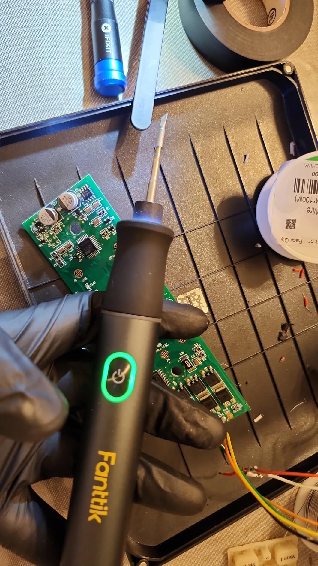 Fanttik T1 Max Soldering Iron Kit, Cordless Soldering Iron customer photo 2