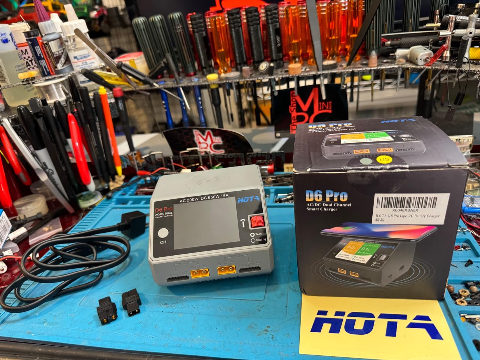 HOTA D6 Pro Dual Channel RC Battery Charger for 1-6S Lipo Batteries customer photo 1