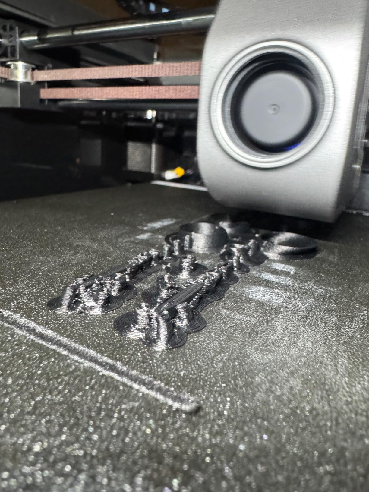 Polymaker Fiberon PA6-CF20 Carbon Fiber Nylon Filament 1.75mm, Black, 0.5kg customer photo 1