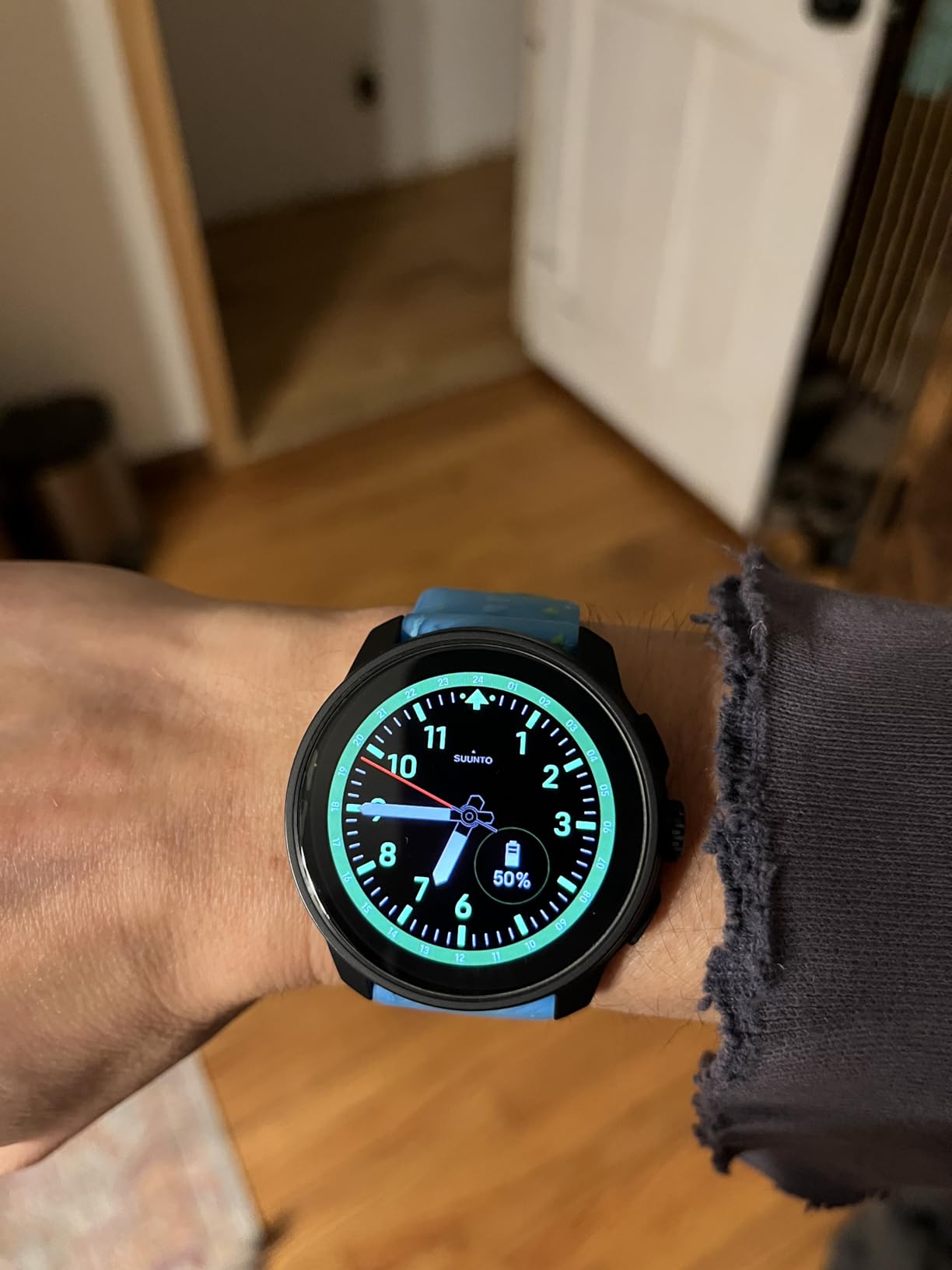 SUUNTO Race S GPS Sports Watch, 1.32” AMOLED 95+ Sports Modes, Powder Blue customer photo 1