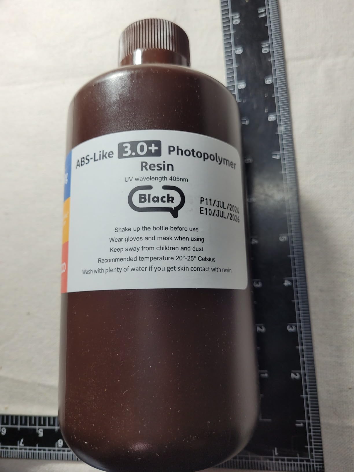 ELEGOO ABS-Like 3.0+ 3D Printer Resin Grey 2000g customer photo 2