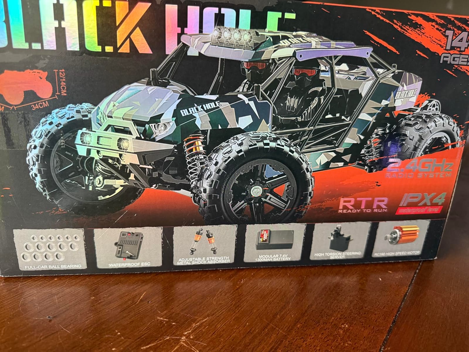 X-TMAGA 1:14 All Terrain RC Cars, 4WD Off-Road Remote Control Car (HS14323) customer photo 1