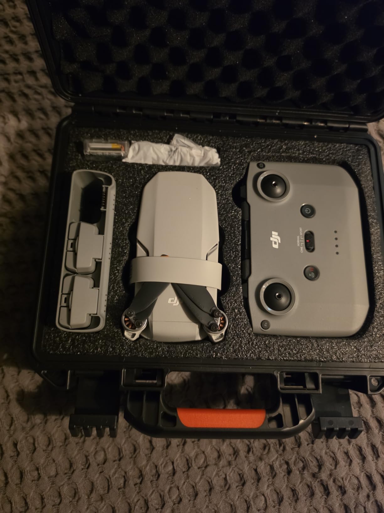 Hard Case for DJI Mini 4K Drone: Waterproof Travel Box for DJI Mini 2/SE customer photo 1