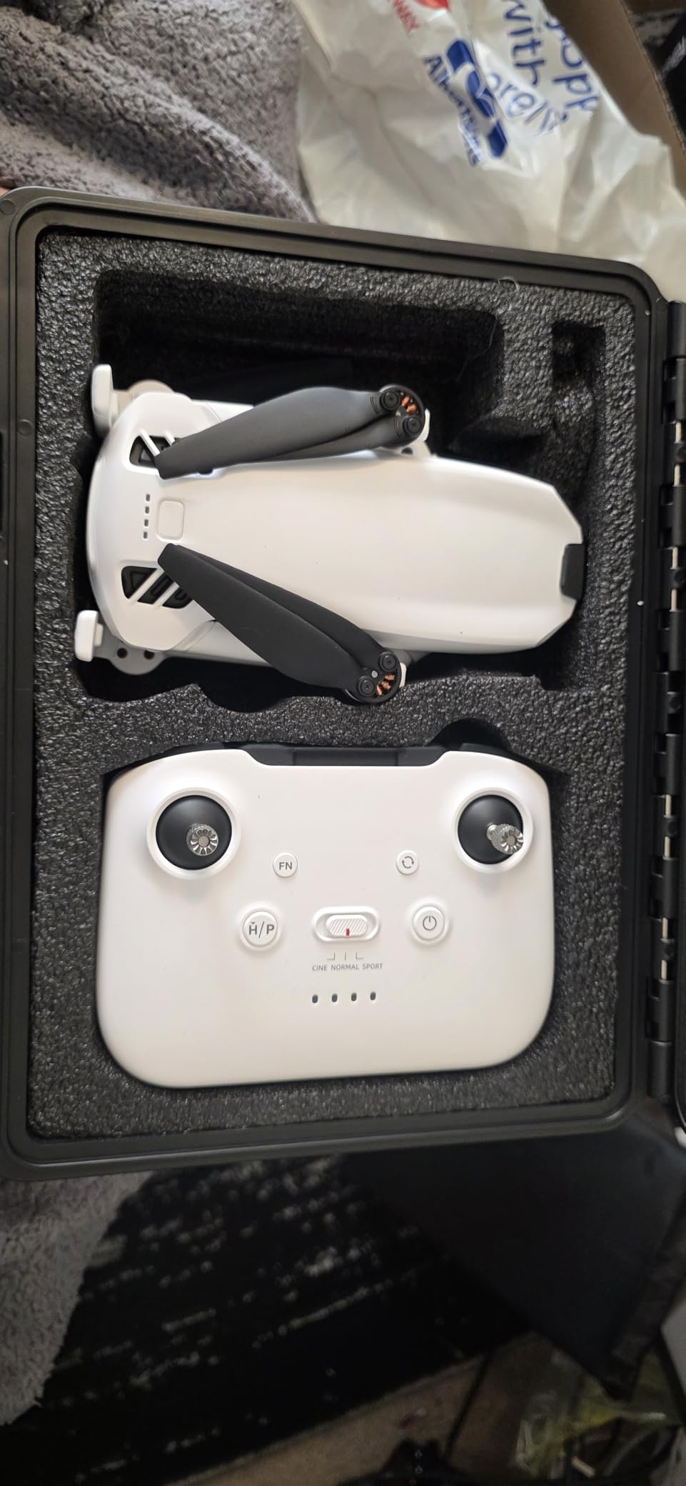 Hard Case for DJI Mini 4K Drone: Waterproof Travel Box for DJI Mini 2/SE customer photo 2
