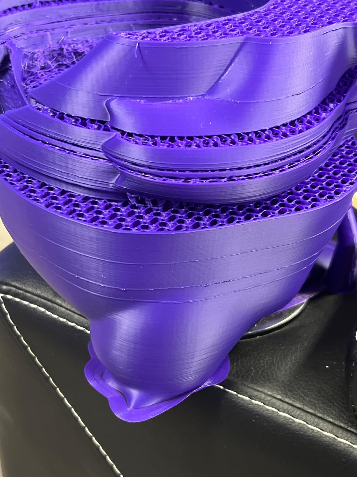 CCTREE Wood PLA+ Filament 1.75mm, 1KG Cardboard Spool (2.2 lbs),Ebony Wood customer photo 2