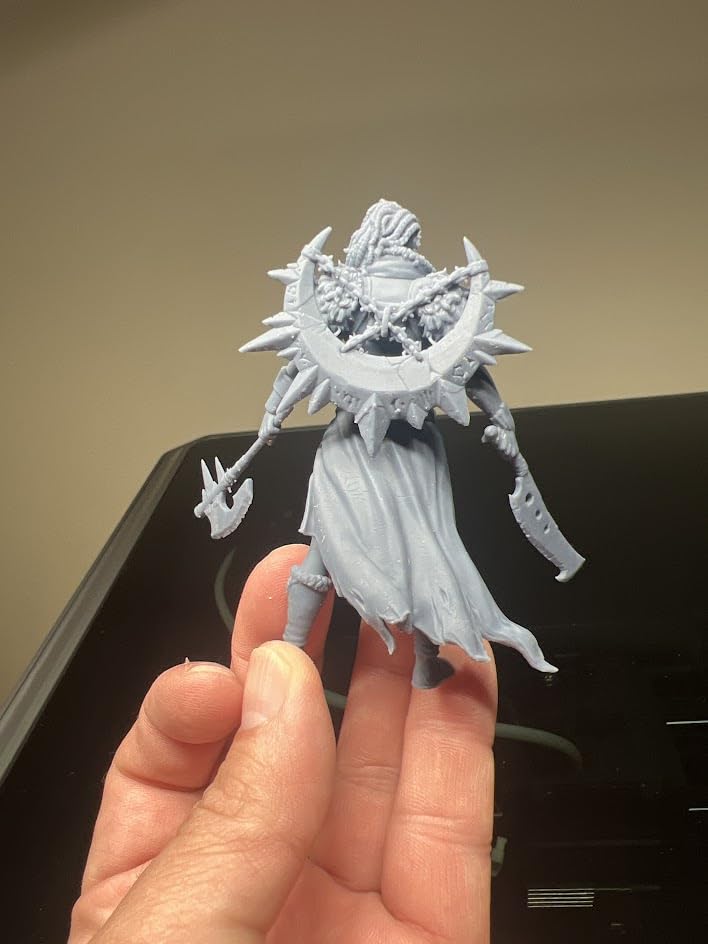 Siraya Tech Fast ABS-Like Tough 3D Printer Resin, Tough Navy Grey, 1kg customer photo 2