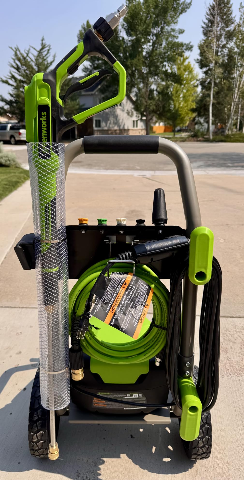 Greenworks 3000 PSI (2.0 GPM Max) Brushless Electric Pressure Washer customer photo 2