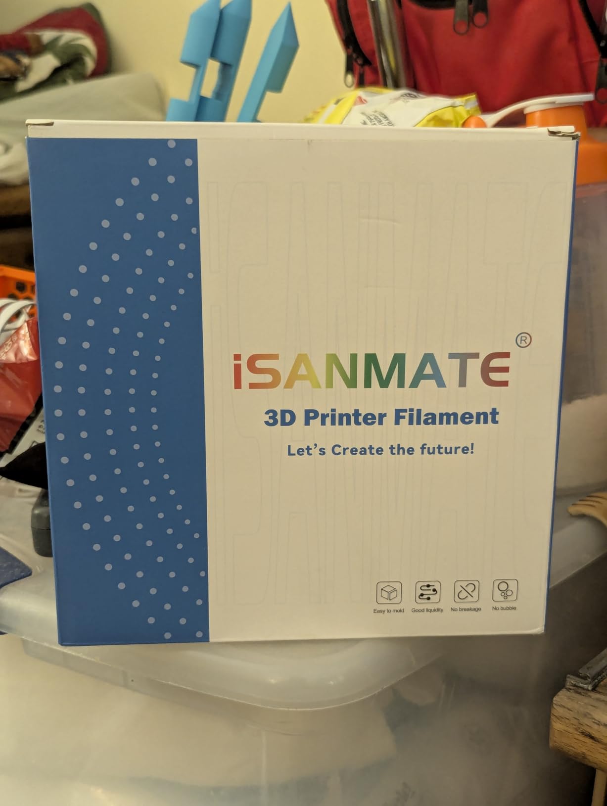 iSANMATE ASA Filament 1.75mm Black 1KG, UV & Weather Resistant 3D Printer Filament Perfect for Outdoor Functional Parts, Dimensional Accuracy +/- 0.02mm, 1kg Spool (2.2lbs) customer photo 1