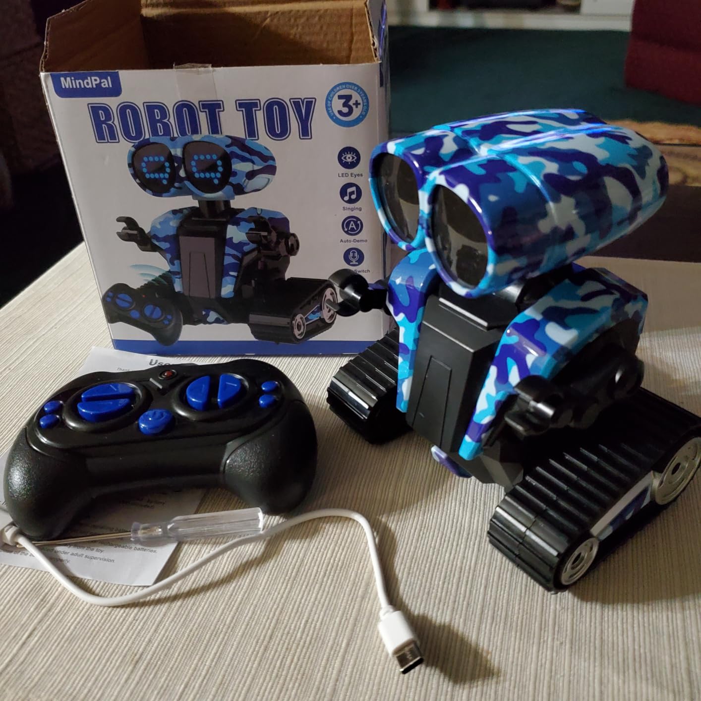 Robot Toys for Boys Girls with Auto-Demonstration Smart Robots for Kids customer photo 1