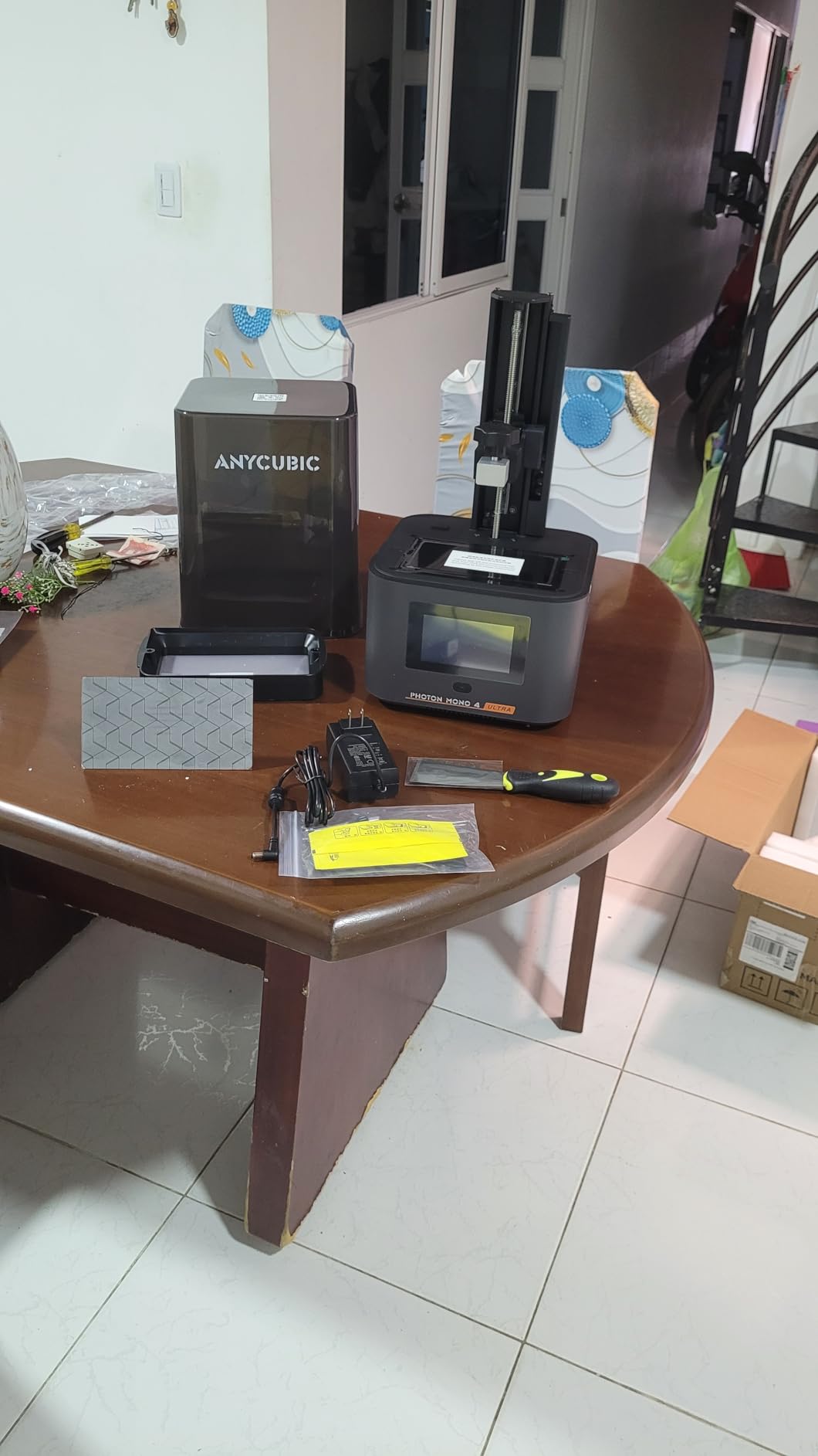 ANYCUBIC 10K Resin 3D Printer, Photon Mono 4 Ultra with 7’’ LCD Mono Screen customer photo 1
