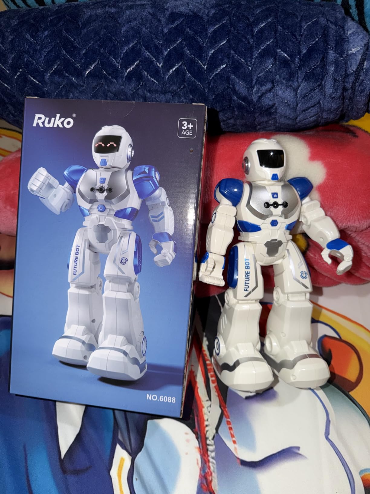 Ruko 6088 Robot Toys for Kids, Programmable, Gesture Sensing Remote Control customer photo 2