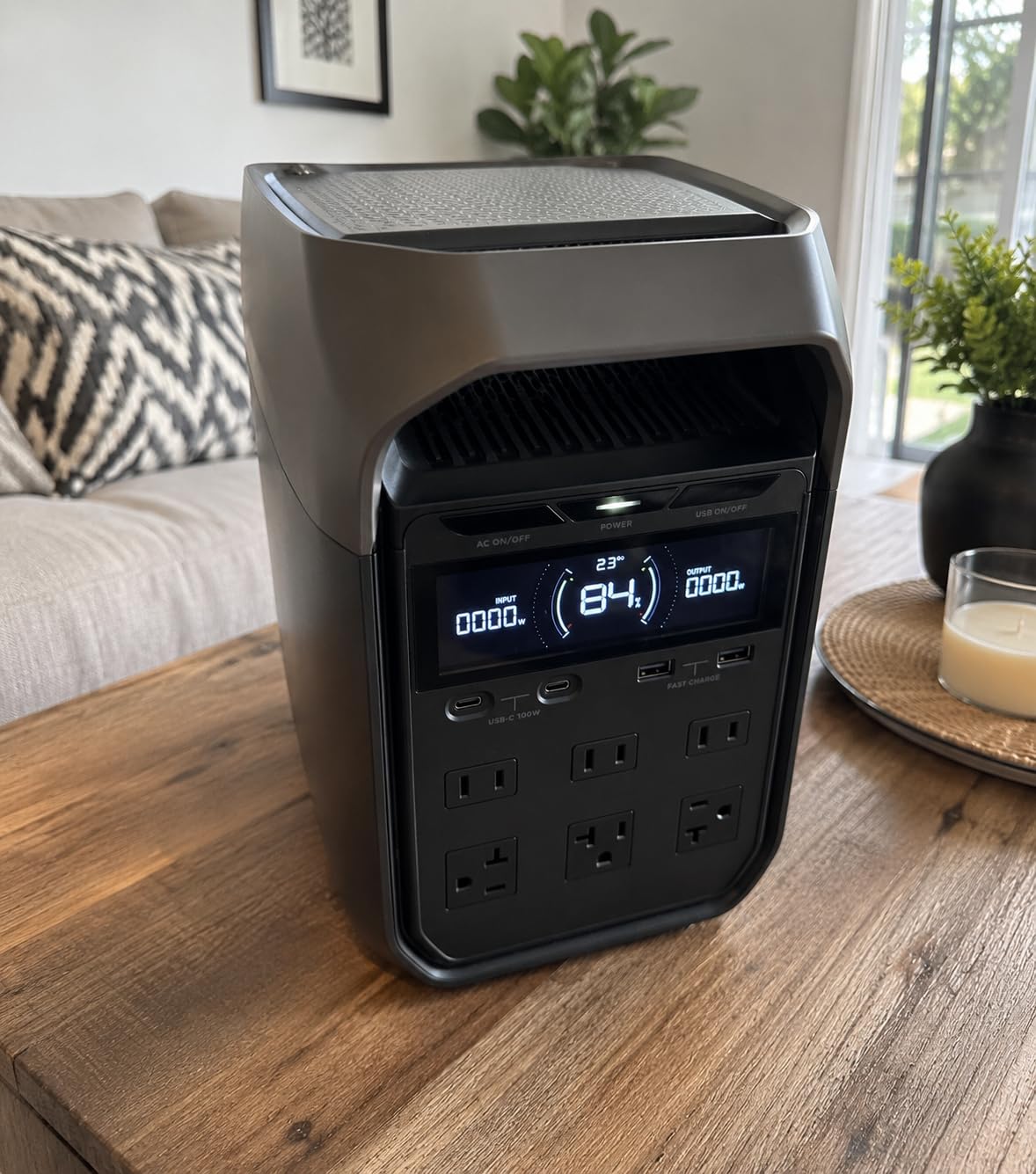 EF ECOFLOW Delta 3 Portable Power Station, 1024Wh 1800W customer photo 2