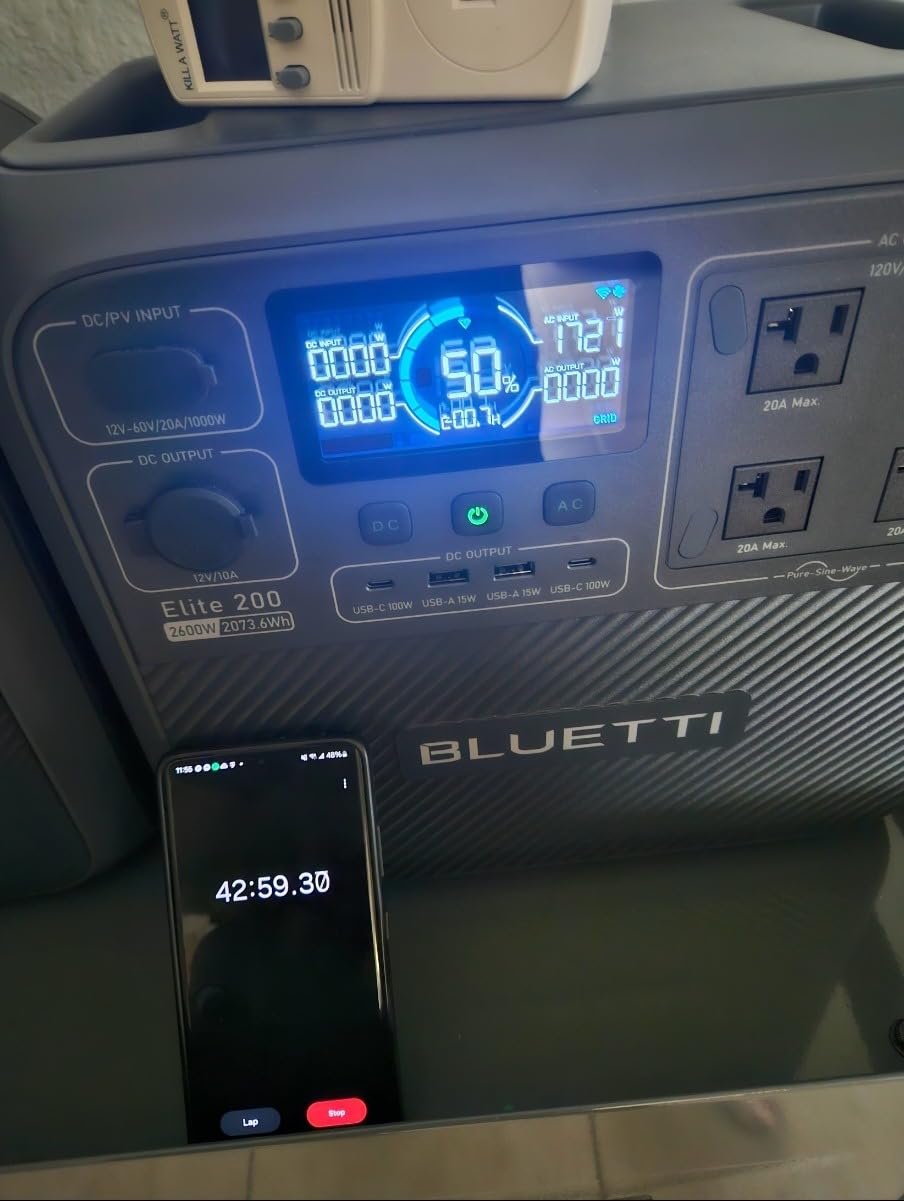 BLUETTI Elite 200 V2 Portable Power Station 2073.6Wh 2600W Solar Generator customer photo 2