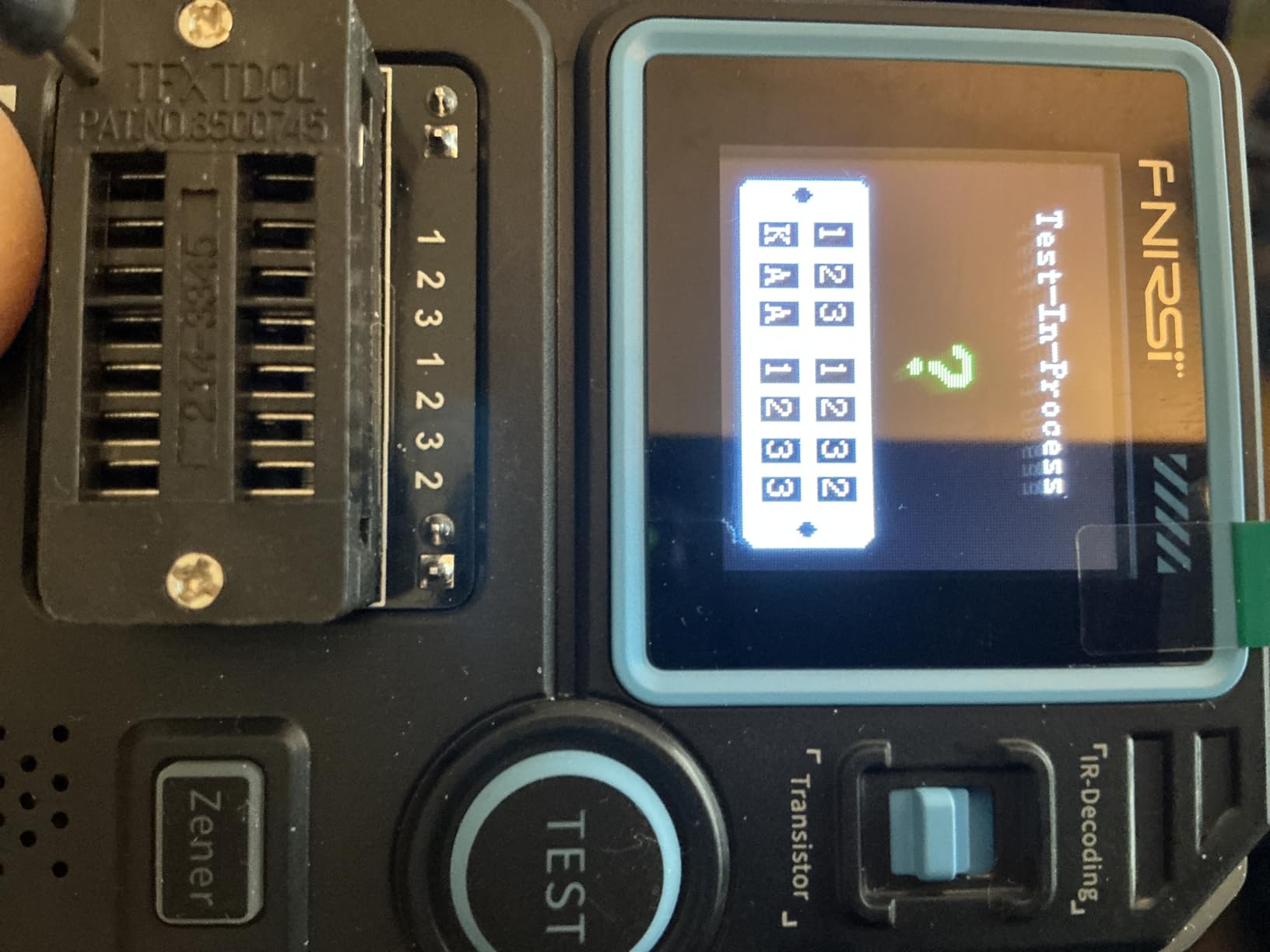 FNIRSI LCR-P1 Transistor Tester, LCR Meter, Capacitor Tester, Auto Test customer photo 1