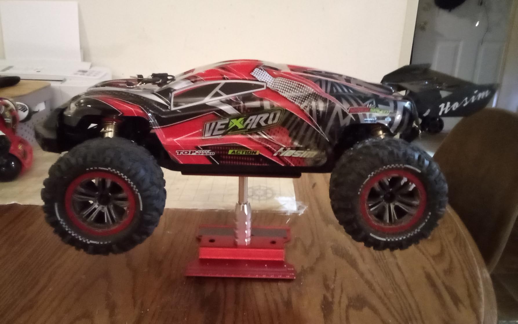 Hosim Mini 1/8 RC Truck for Adults Fast 50+mph, Vortan Electric RTR Brushless RC Cars All Terrain 4WD Off Road Hobby RC Car Waterproof Remote Control Car for Snow/Sand/Beach Toy Gift with 3S Battery customer photo 1