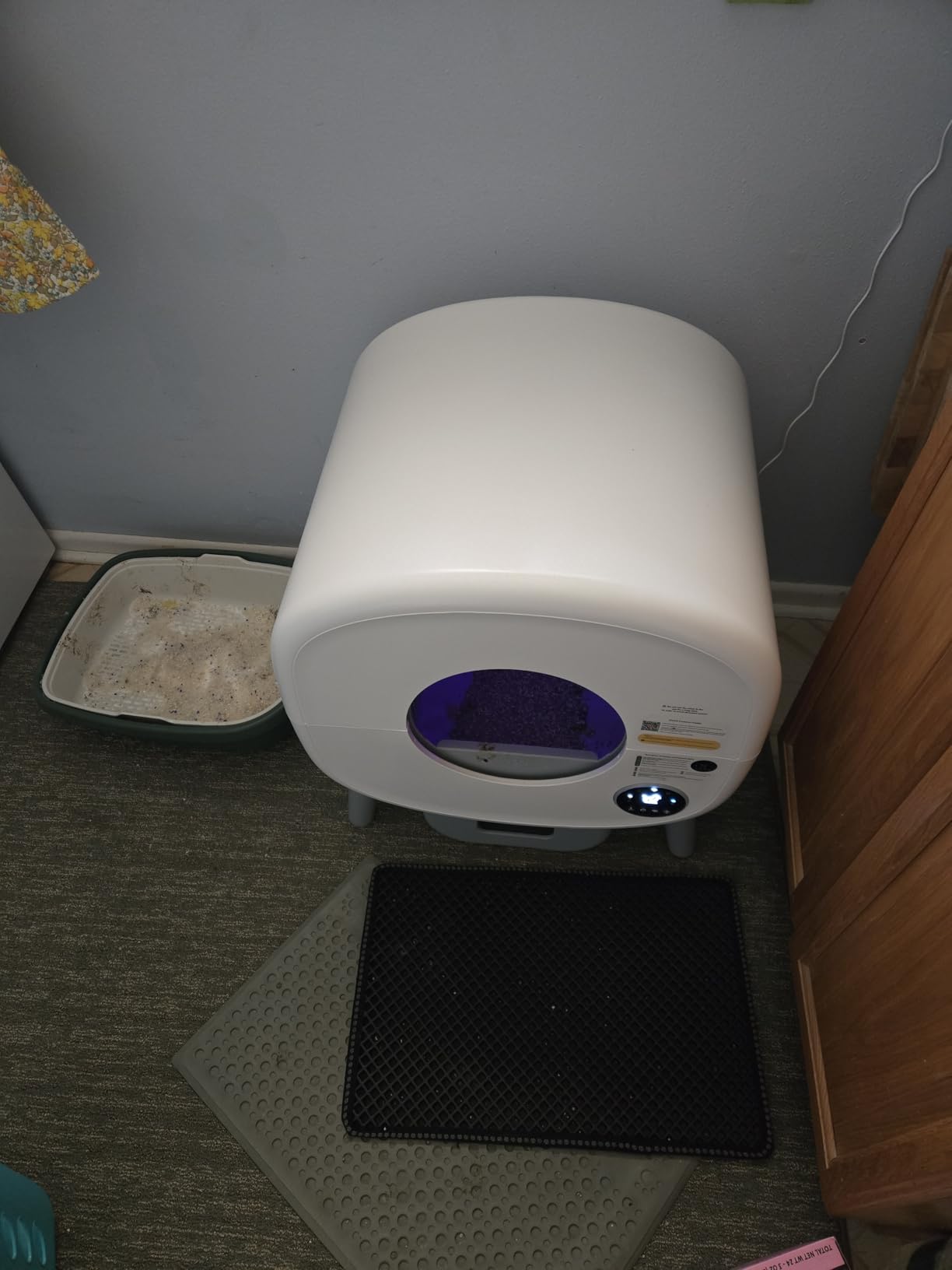 Cumrige Automatic Litter Box,Safety Sensor,App Control,95L Large Capacity customer photo 2