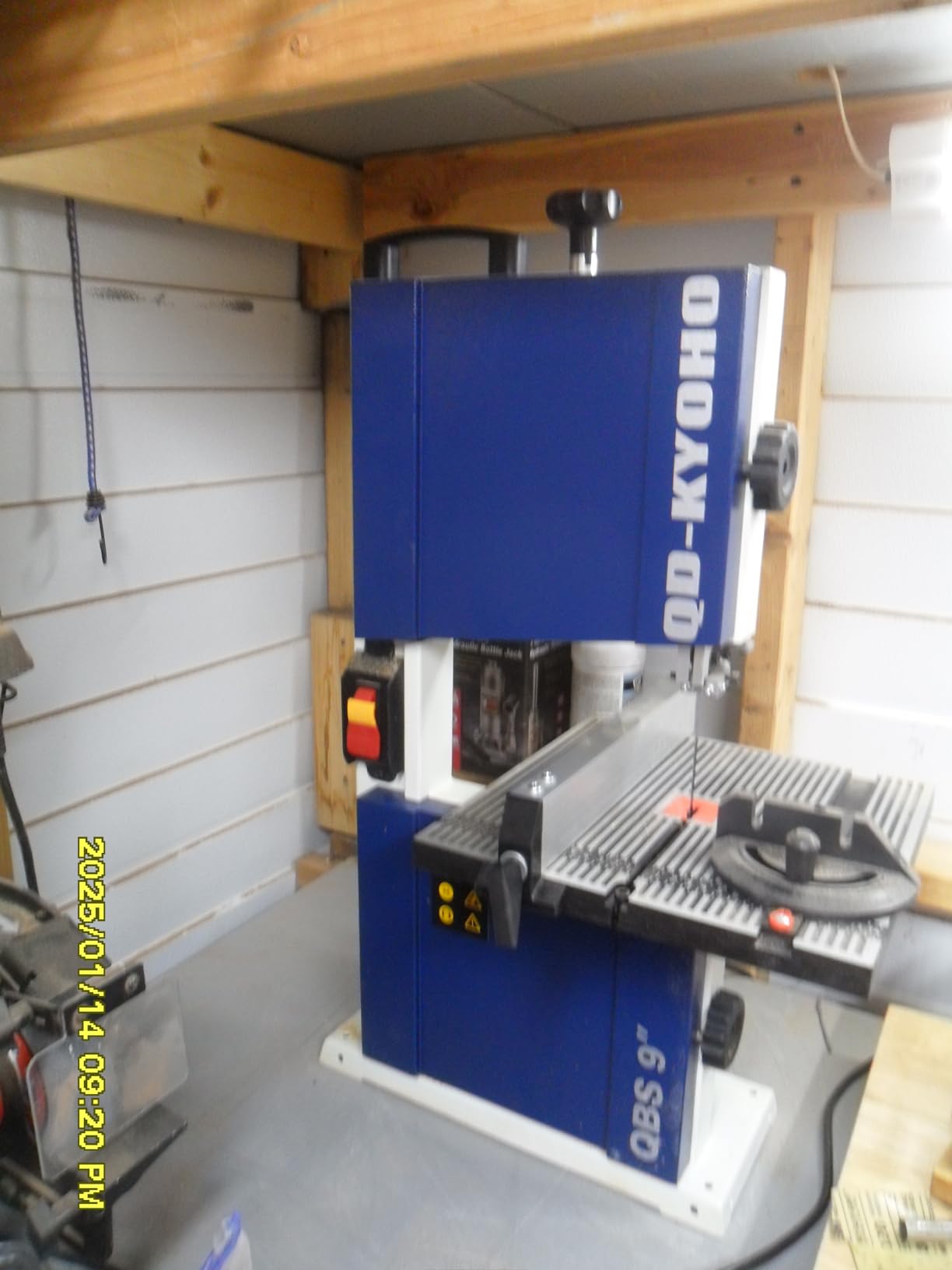 Band Saw, 10-Inch Bandsaw for Woodworking, 1515 & 3280 FPM Dual-Speed Bandsaw, 1/2 HP，120 V 5.3-Amp Motor, Band Saws with Double-Sided Fence Assembly, Steel Bandsaws with Miter Gauge customer photo 1