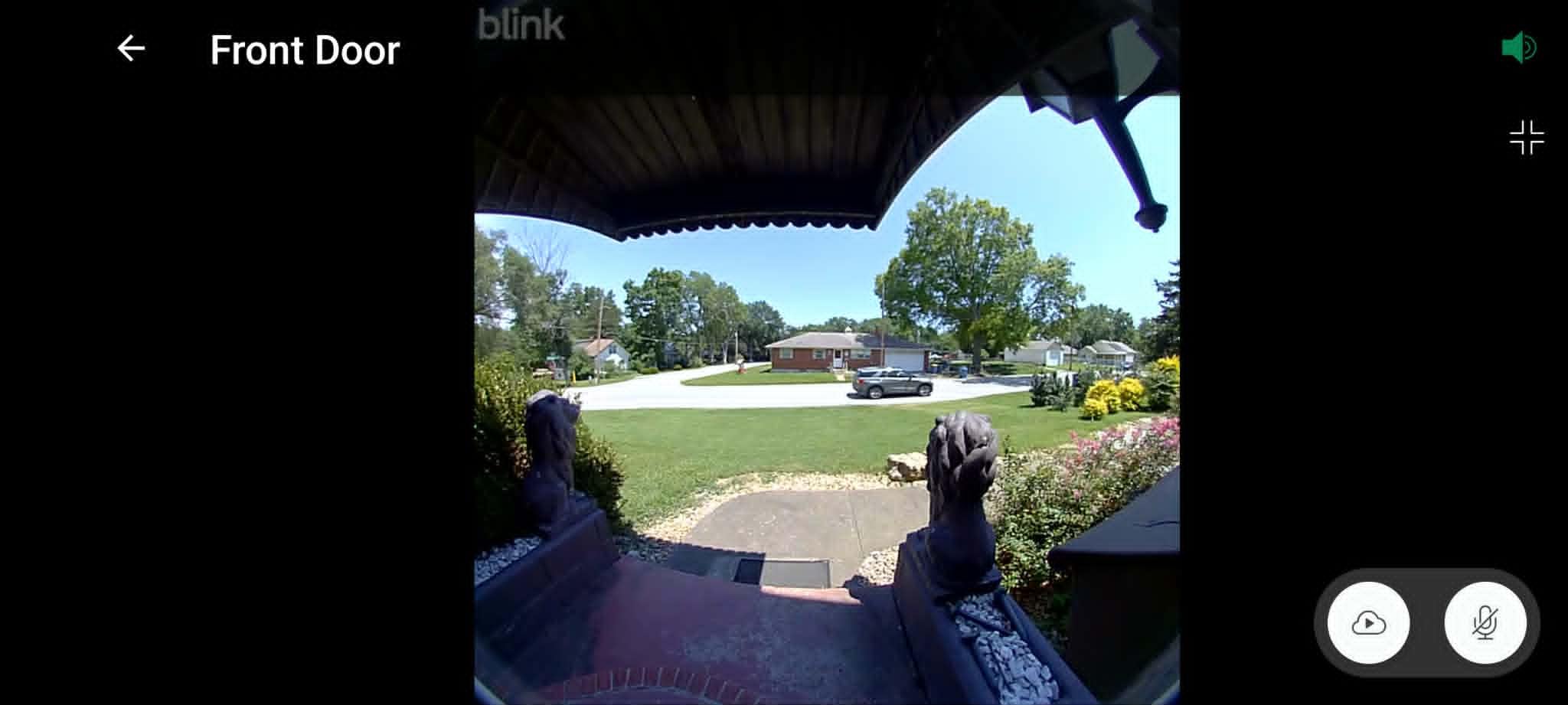 Blink Outdoor 4 – Wireless smart security camera, two-year battery life, 1080p HD day and infrared night live view, two-way talk. Sync Module Core included – 1 camera system customer photo 2