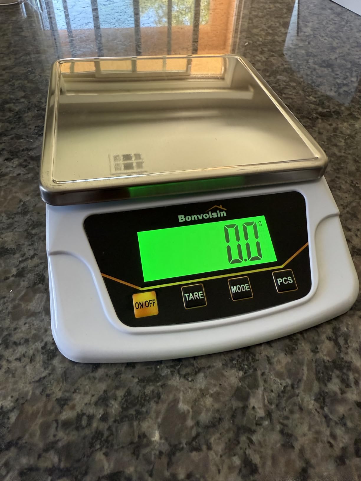 Bonvoisin Digital Scale 0.1 Gram Accuracy Precision Lab Scale 6000g Scientific Digital Balance for Laboratory, Jewelry Weighing customer photo 2