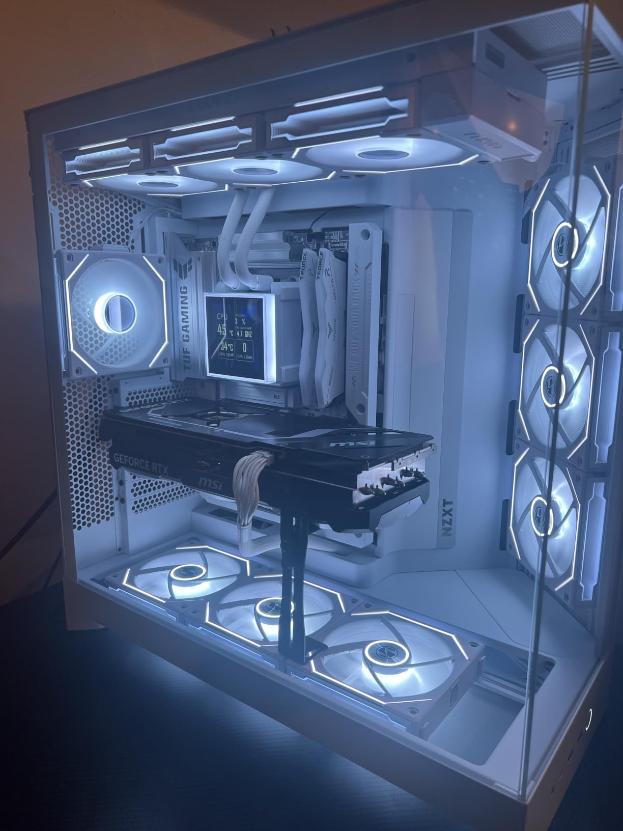 NZXT H9 Flow - Dual-Chamber ATX PC Case - Black customer photo 2