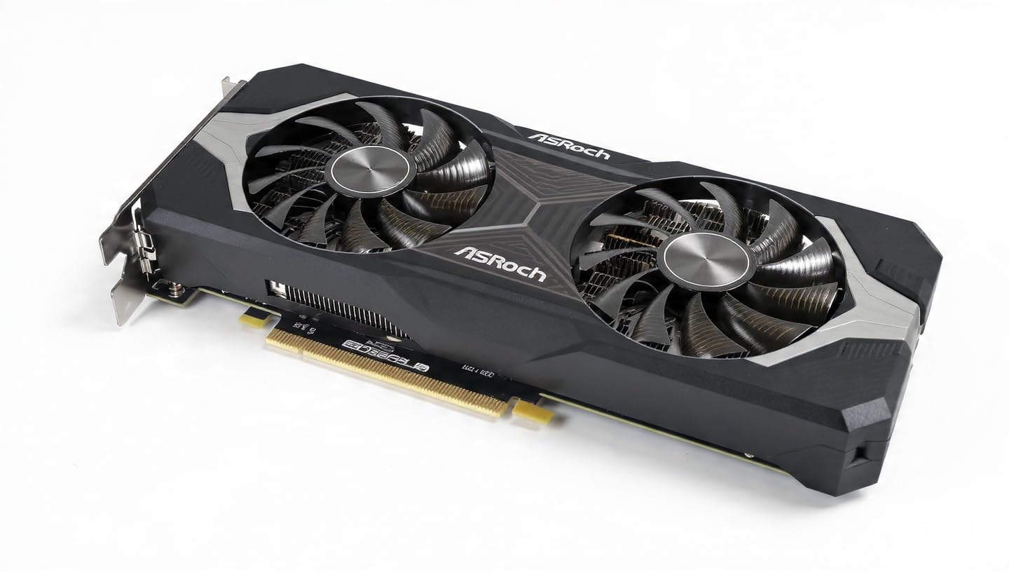 ASRock Intel Arc B570 Challenger 10GB OC GDDR6 Graphics Card, 2600 MHz GPU, 19 Gbps Memory, Dual Fan, Metal Backplate, HDMI 2.1a, DisplayPort 2.1, 0dB Cooling customer photo 1