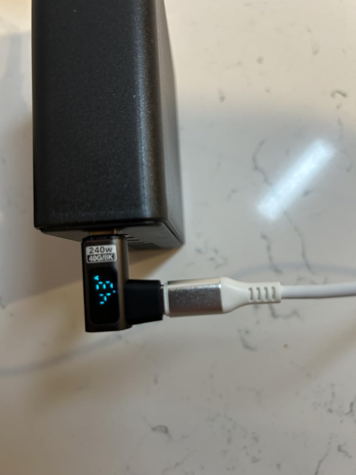 320W USB C Charger Block, MGRNPONY 10-Port GaN USB C Charging Station Black customer photo 2