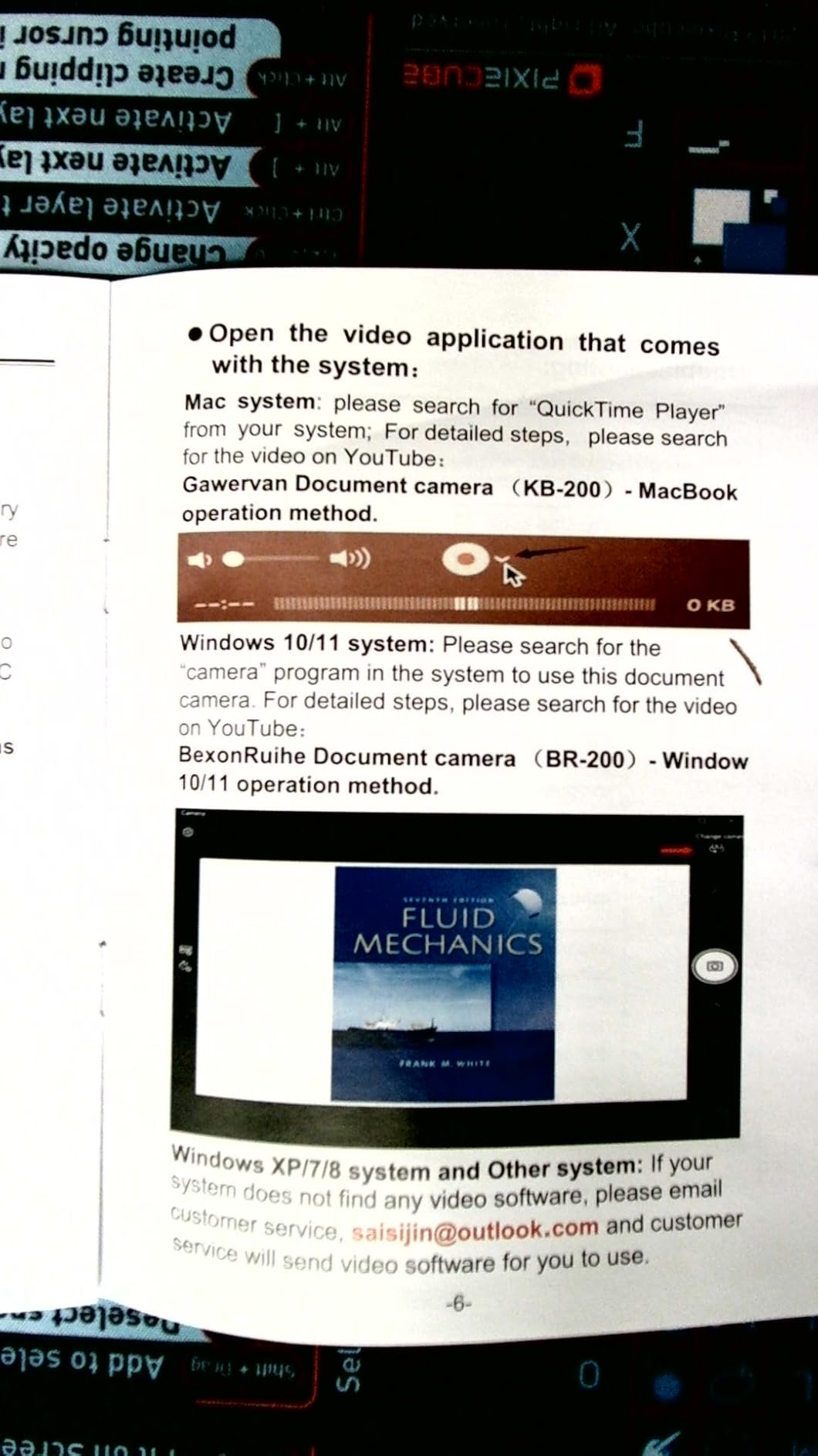 USB Document Camera for Teachers,Manual Focus Webcam with Mic,Visualizer customer photo 2
