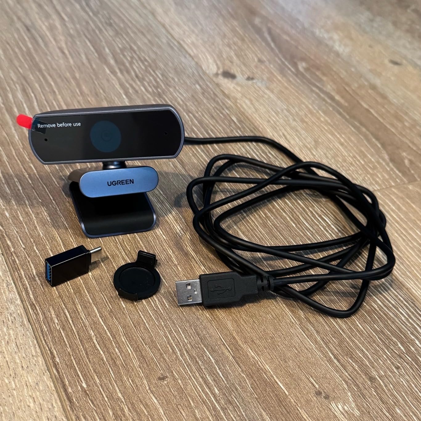 UGREEN 4K@30fps Webcam for PC Ultra HD Web Camera with Noise-canceling Mics customer photo 2
