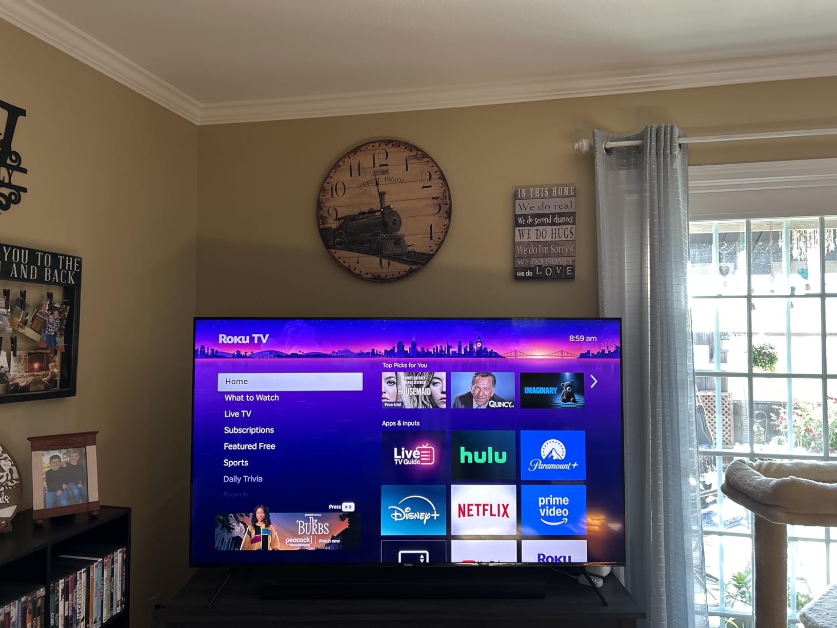 Roku 65-Inch Plus Series Smart TV - 4K QLED Mini-LED TV - RokuTV customer photo 1