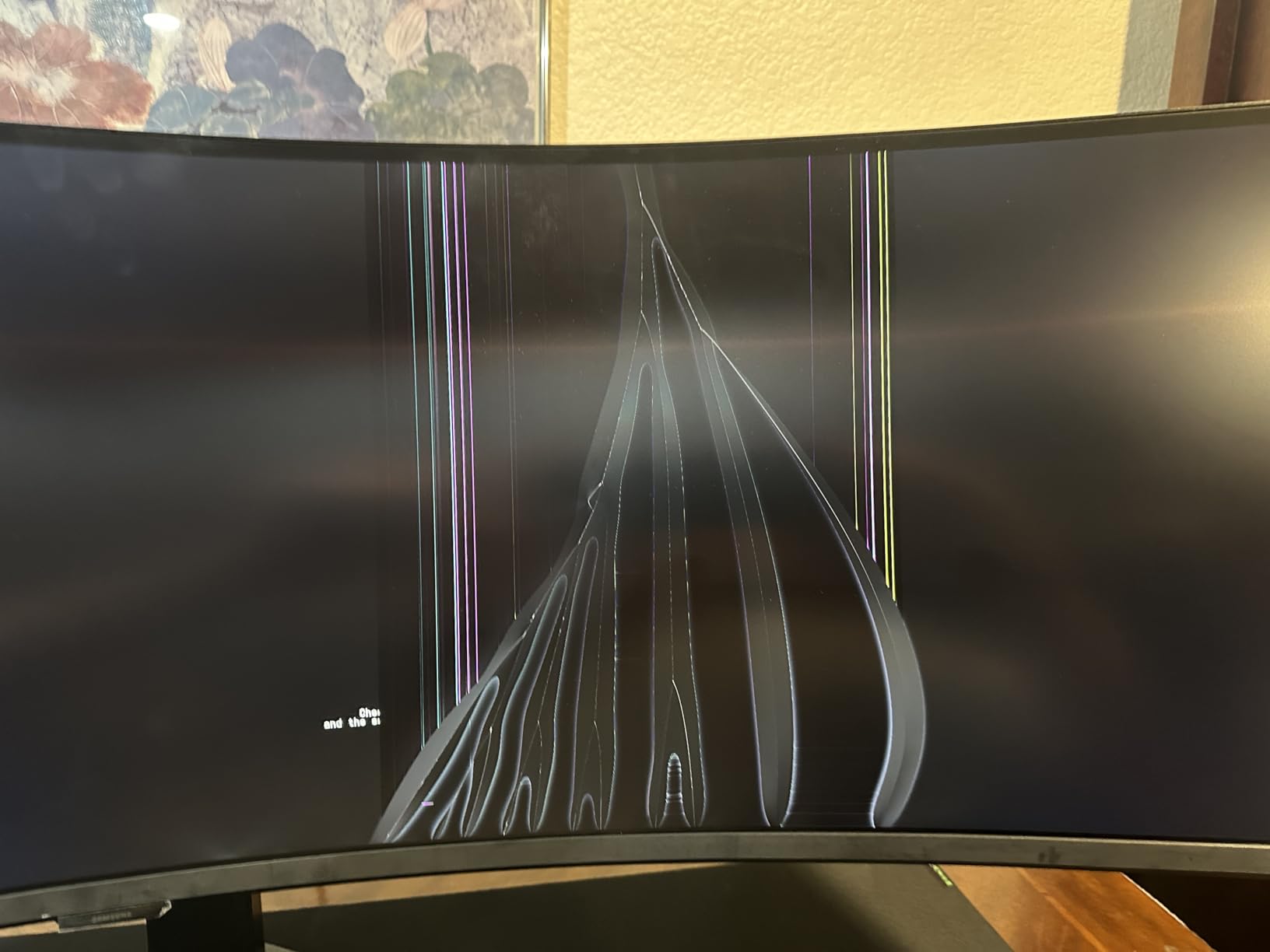 SAMSUNG 49-inch Odyssey G9 (G91F) DQHD, 144Hz, Curved Gaming Monitor, Ultra-Wide 32:9 Screen, DisplayHDR 600, AMD FreeSync™ Premium Pro, Ergonomic Stand, LS49FG910ENXZA, 2025 customer photo 1
