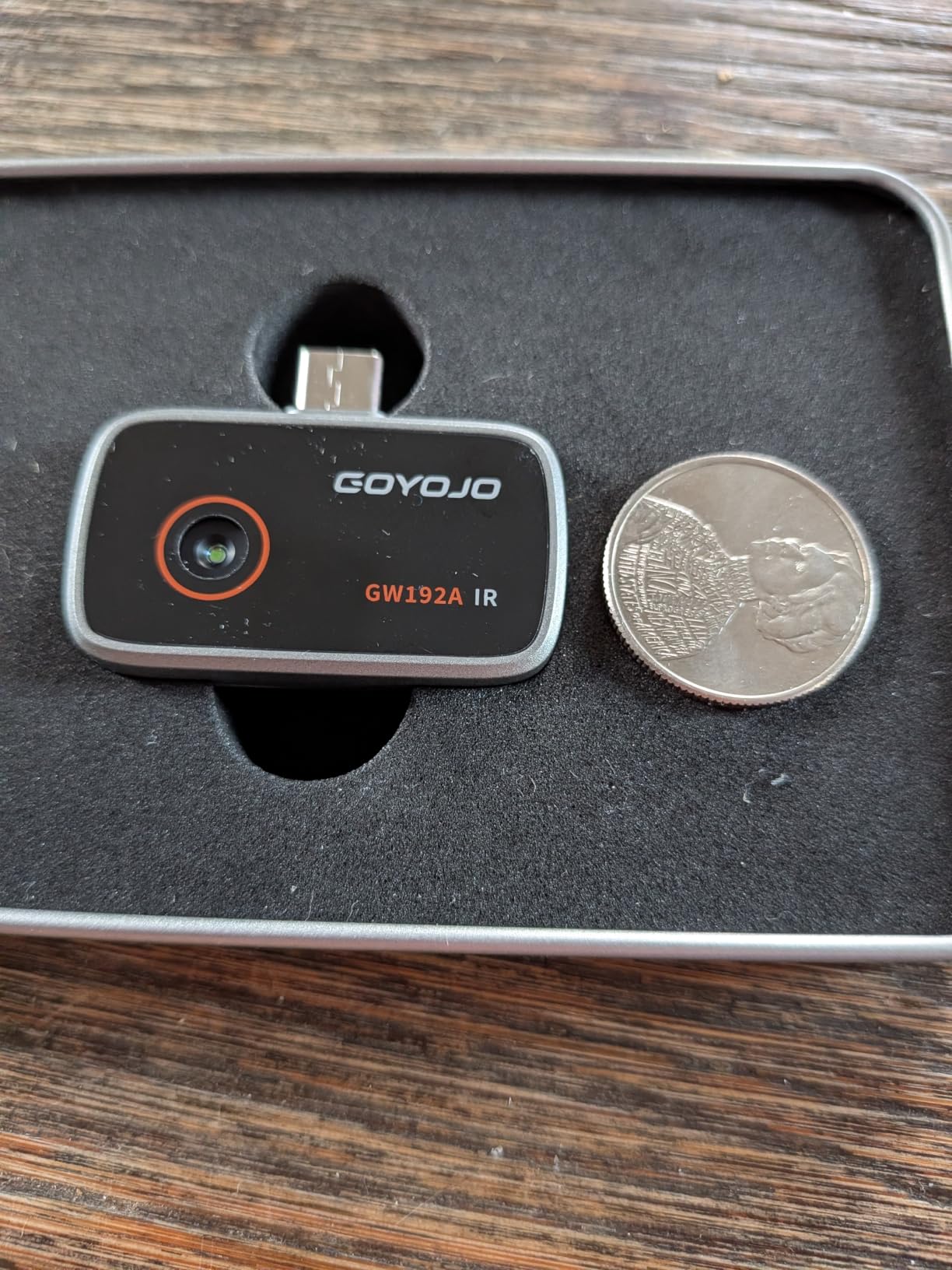 GOYOJO Thermal Imaging Camera for Android/iphone 15/16/17 iOS Series 192x192 IR Resolution– Water Leak Detection HVAC Electrical Plumbing, Automotive Repair, Home Inspection, DIY-USB-C Infrared Imager customer photo 2