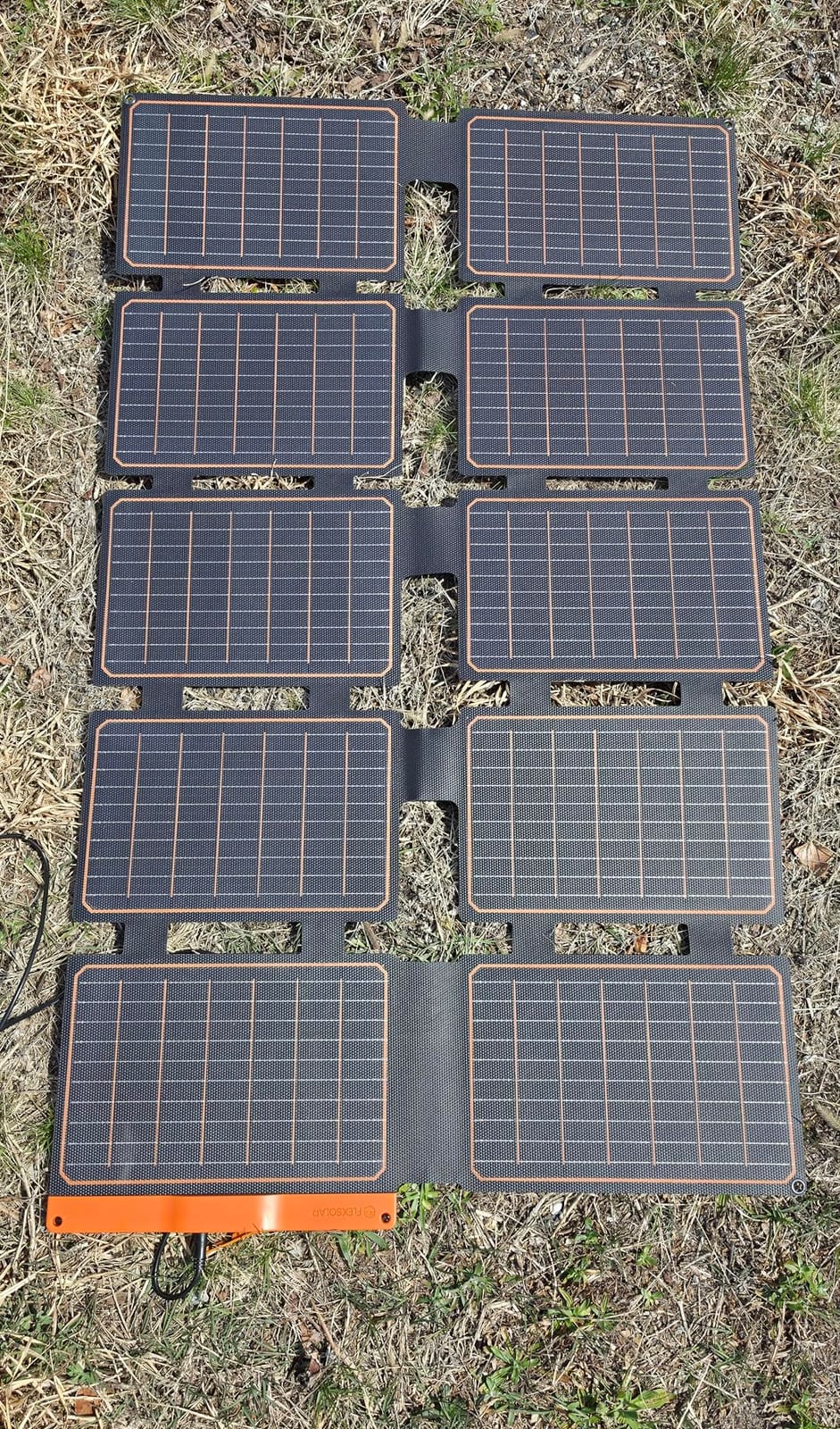 FlexSolar 100W Foldable Portable Solar Panel Charger IP67 Waterproof customer photo 2