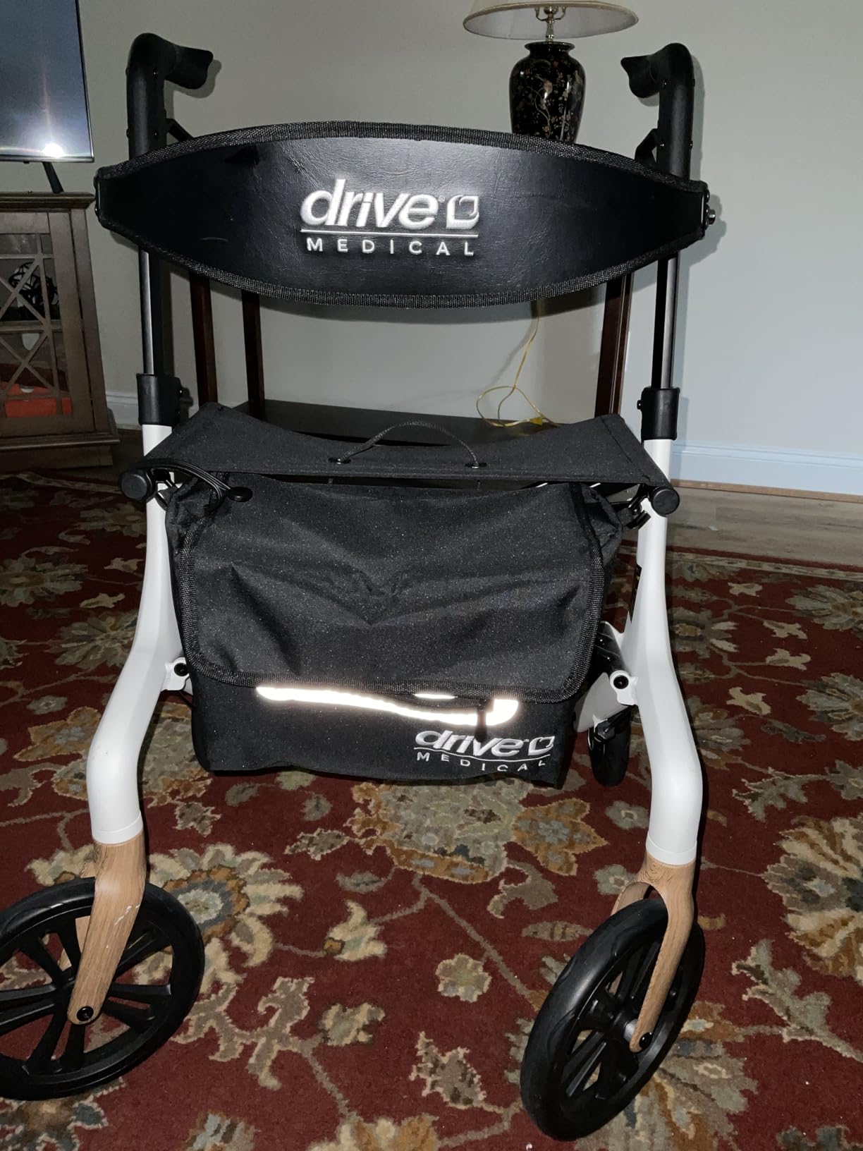 Drive Medical AeroWalk Ultra-Lite Rollator, 15.2 lb, 23