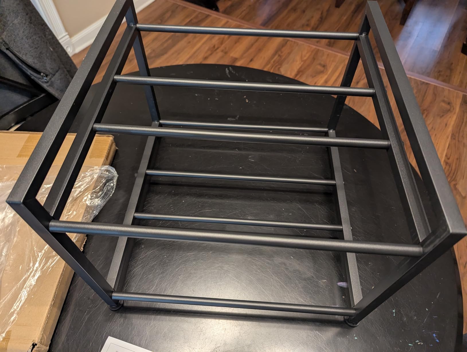 MAYJOY Desktop 3D Printer Filament Storage Rack, 2-Tier Metal customer photo 2