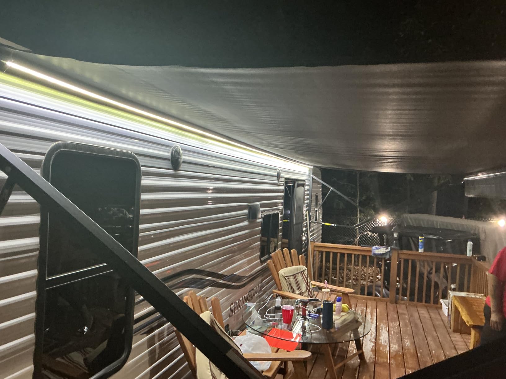Gliztech RV Awning Lights 20FT, IP67 12V White COB Waterproof customer photo 1