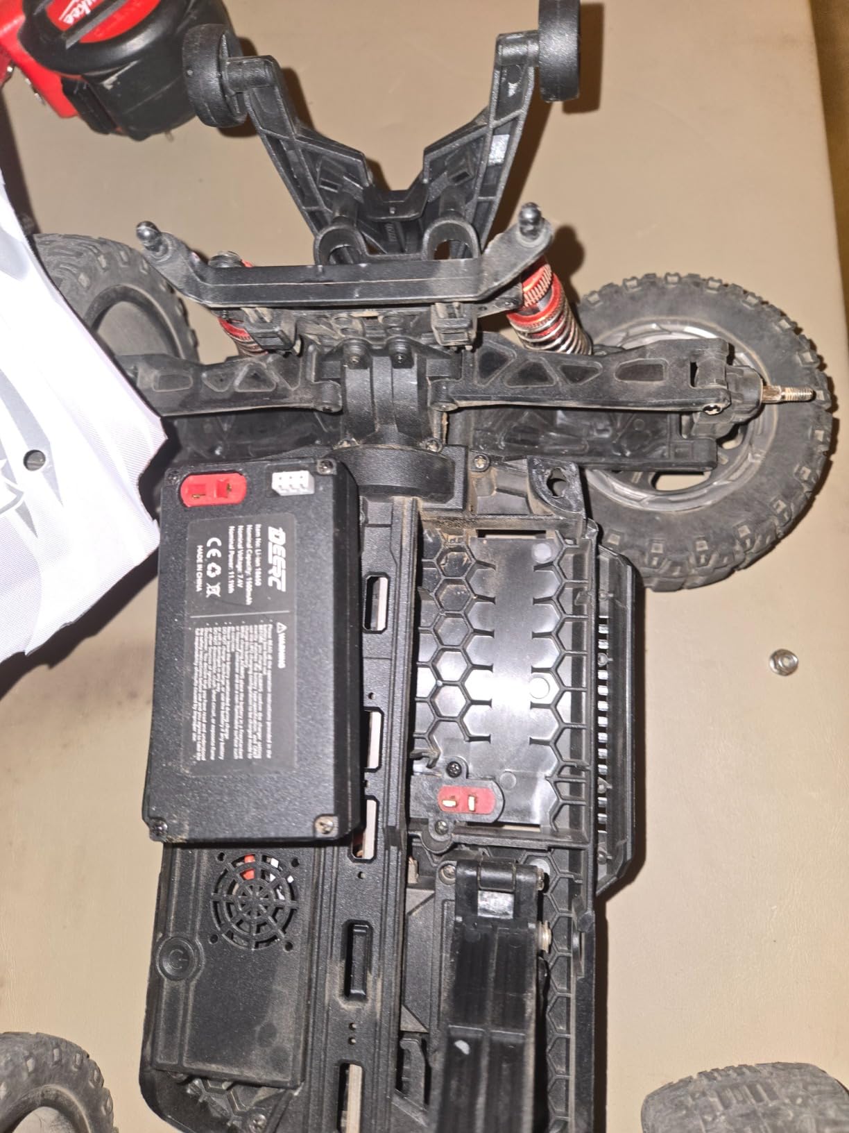 DEERC 9309E All Terrain Fast RC Cars for Adults 40KPH,4WD Electric Off-Road Remote Control Monster Truck,2.4Ghz High Speed Car,Waterproof Monster Truck with 2 Batteries for Boys & Kids customer photo 1