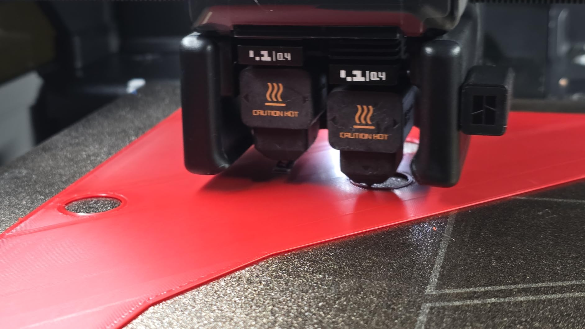 ELEGOO ABS 3D Printer Filament 1.75mm Black 1KG Strong Layer Adhesion customer photo 1