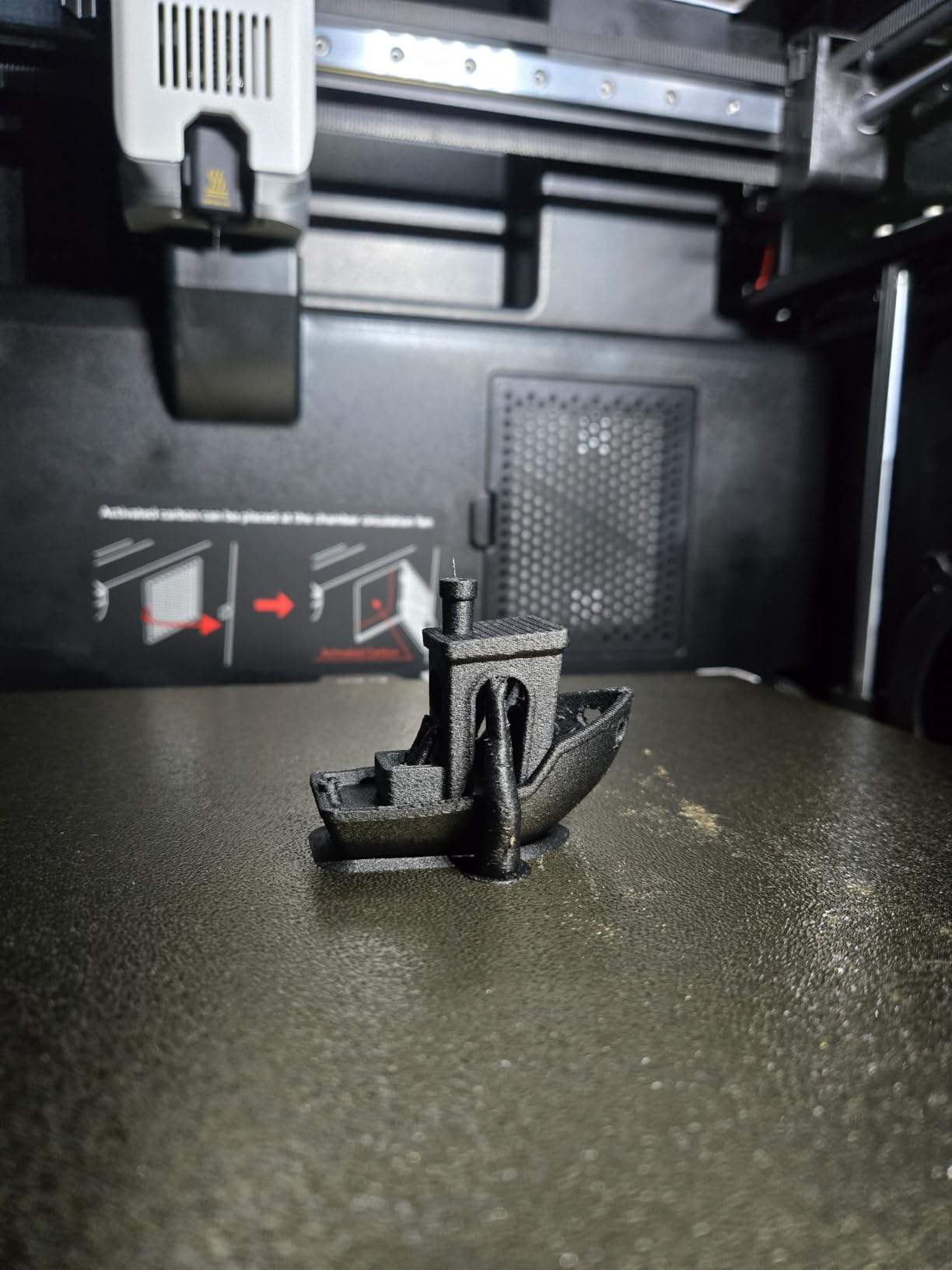 ELEGOO Carbon Fiber PAHT 3D Printer Filament 1.75mm Black 1KG customer photo 2