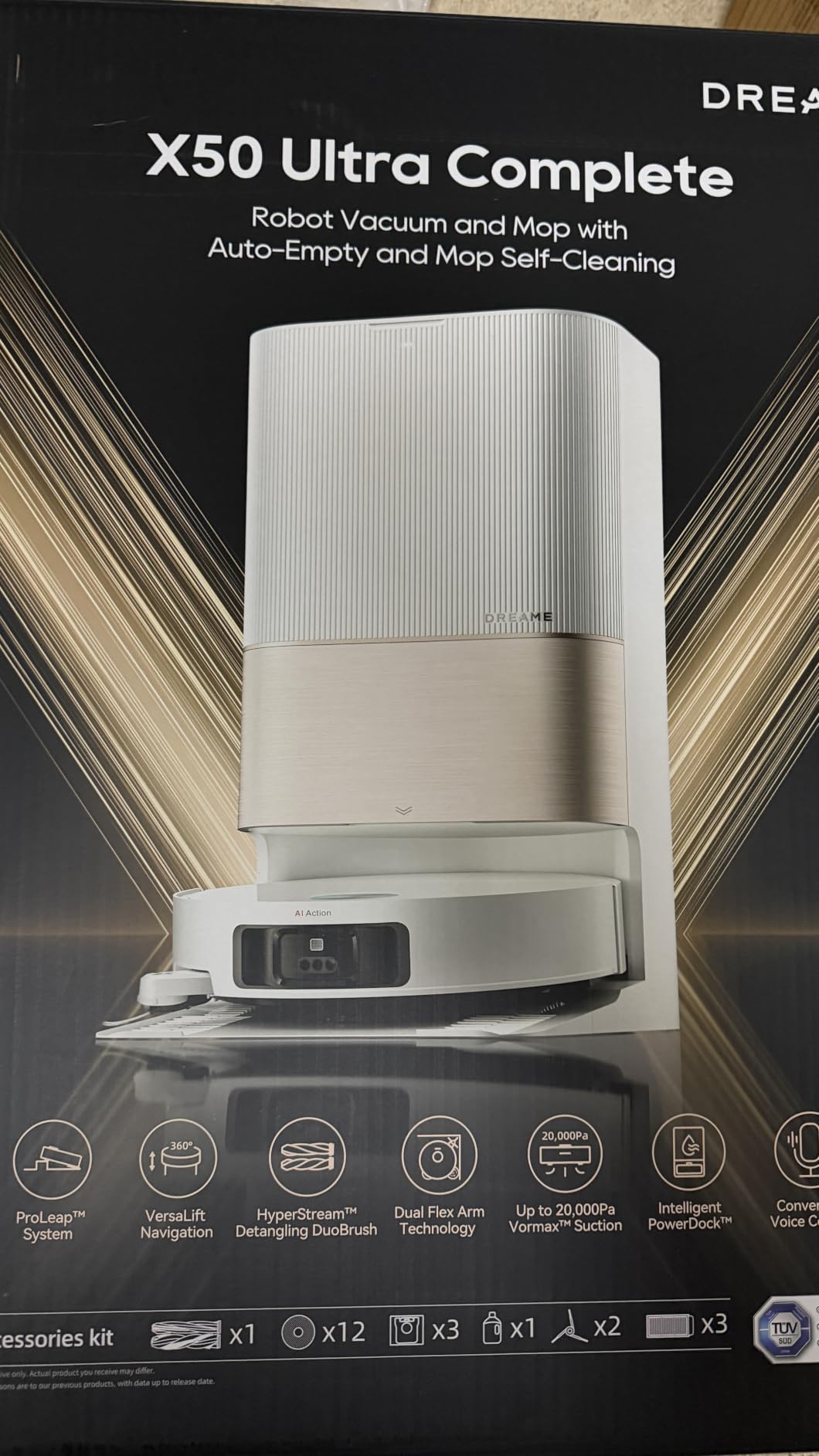 dreame X50 Ultra Complete Robot Vacuum with Self-Cleaning & Emptying customer photo 2