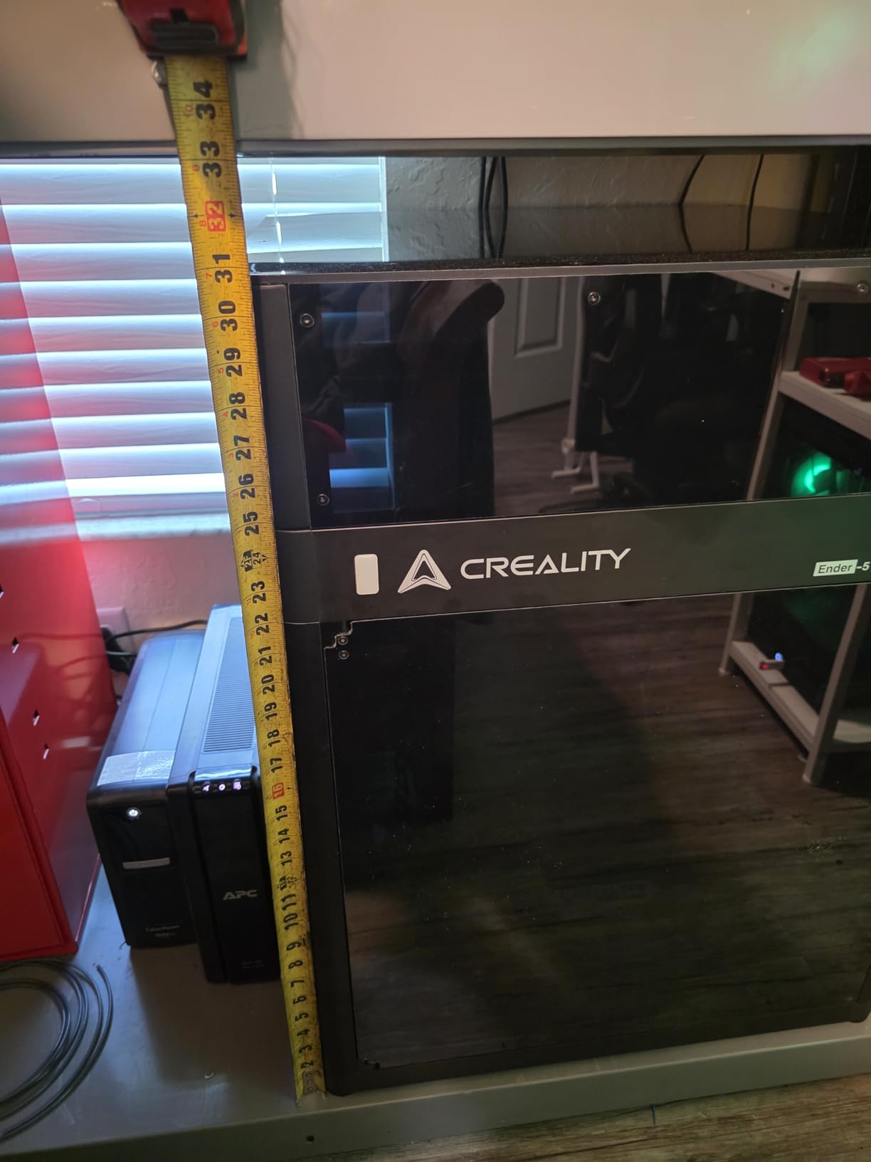Ender 5 Max Enclosure Transparent Acrylic, Dustproof Tent Constant Temperature Protective Cover Noise Reduce for Ender 5 Max 3D Printer customer photo 2